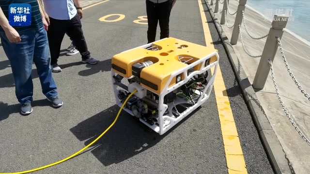 深之蓝水下机器人助力南水北调检测