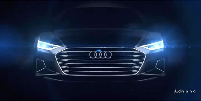 奥迪 灯光秀,为兄弟们精心打造