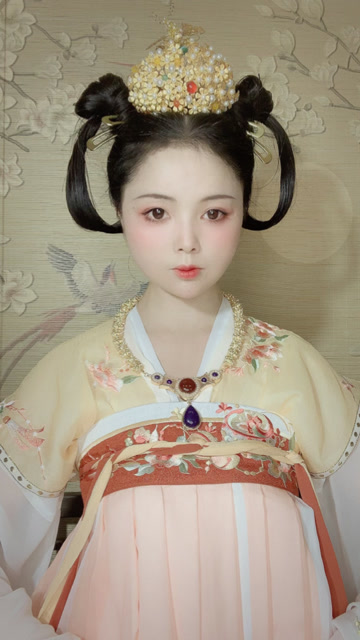 全真发复原隋朝公主李静训发型教程