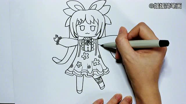 太美了!画迷你世界璎落,你们喜欢吗?