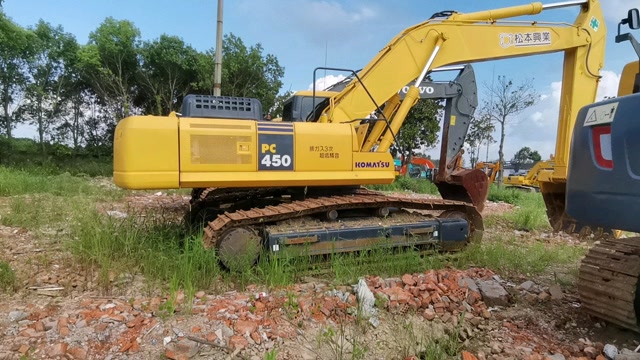 大型矿山设备小松450-7到家