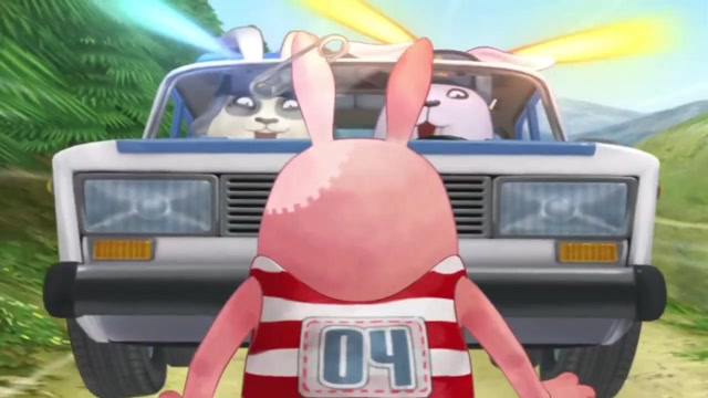 越狱兔搞笑配音臭警察穷追不舍看基里老大怎么修理他们