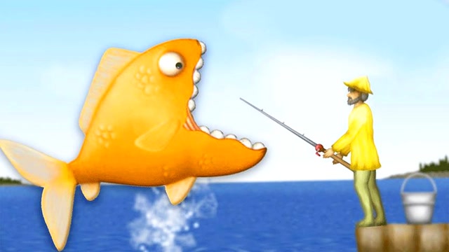 美味深蓝 第11集 小金鱼掉进了小池塘里,只能吃小鱼!炯囧侠解说