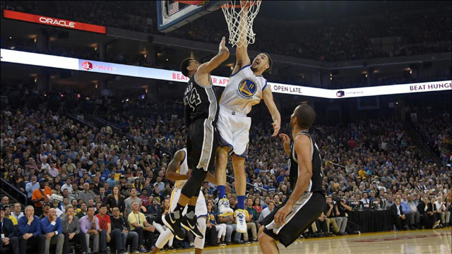 湾区扣篮第二人!克莱汤普森扣篮集锦,汤神扣篮也是很残暴的!