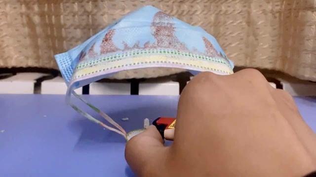 口罩做的热气球