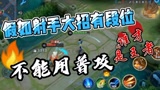 王者荣耀：假如射手大招有段位不能普攻，那么谁才是最强王者呢？