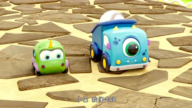 魔怪车小队  第17集 野餐