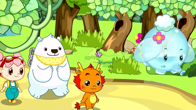 小伴龙故事 寻找云朵树