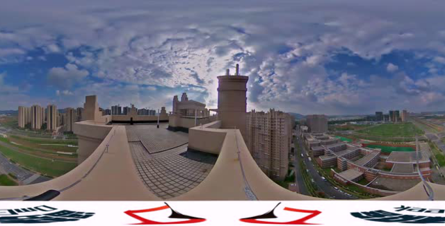 兹曼全景相机延时摄影!可以旋转观看!