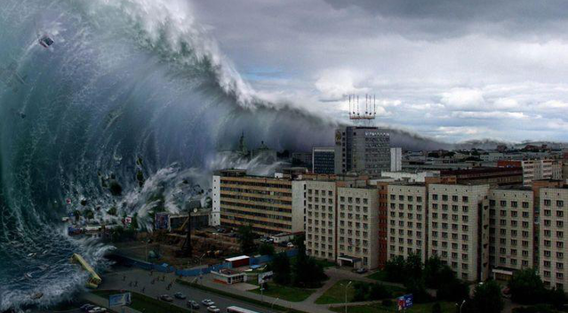 2011年日本大海啸图片