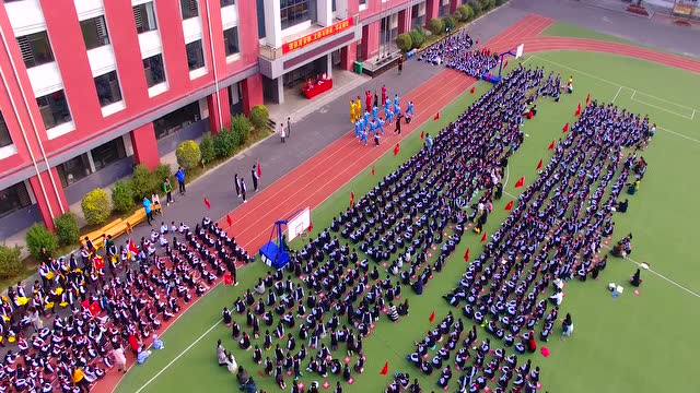 中国人民大学附属小学沈阳分校十一三活动武术表演