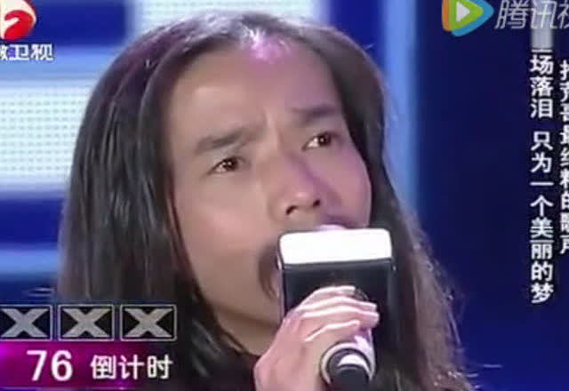 深圳拾荒者带来的一首歌 让评委落泪让全场观众起立