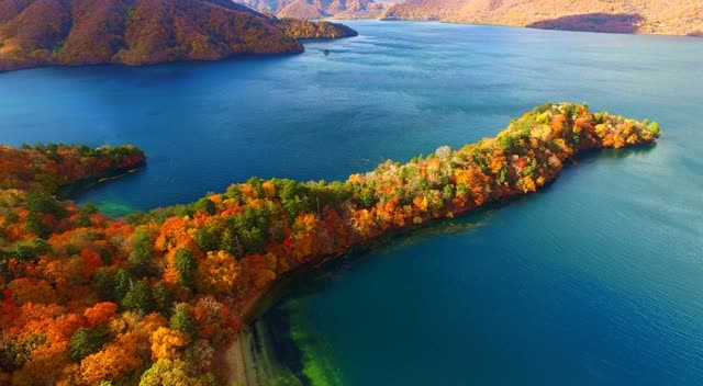 旅日记 - 日本栃木县日光的三色之秋 红叶层林尽染