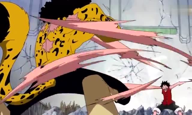 海贼王 路飞的2档vs路奇的岚脚凯鸟