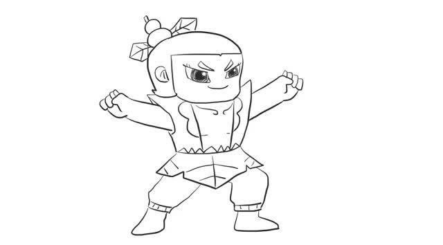 葫芦娃幼儿亲子儿童简笔画 幼儿园学画画