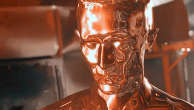 大反派液态金属机器人t1000才是终结者最酷的施瓦辛格比不上