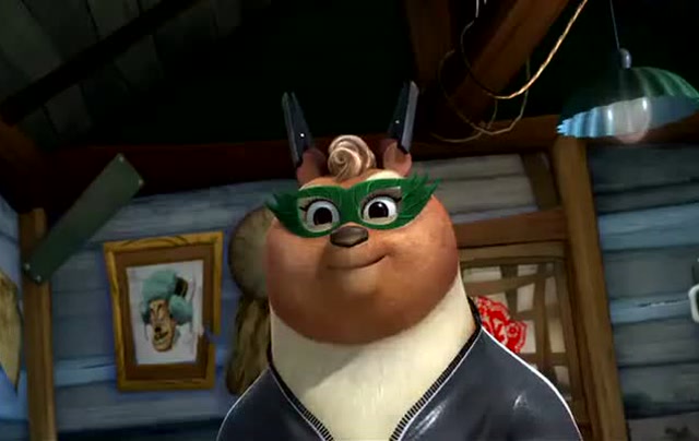 熊出没:翠花姑娘真的是集美貌与才华于一身 把熊熊救出来了