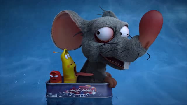 爆笑虫子遭遇老鼠各种追击,爆笑虫子只能到处逃跑