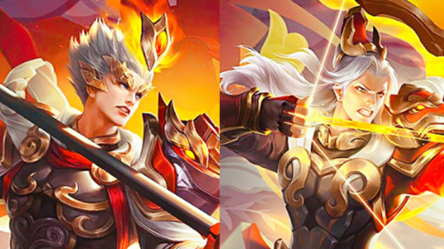 王者荣耀:杨戬后羿限定皮肤参商0点正式开售!星耀战甲威武霸气