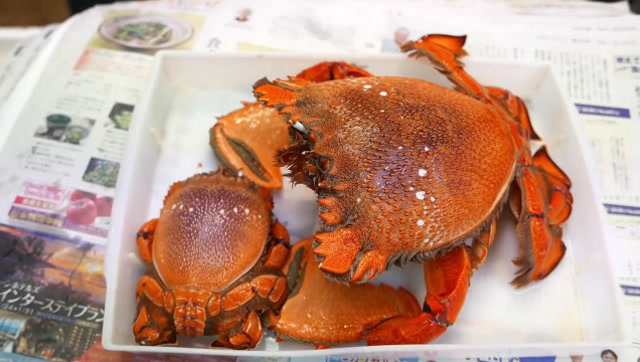 3斤重的蛙蟹,你有吃过吗?师傅一刀下去,蟹黄竟特别的香