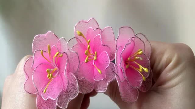 丝网花系列 樱花