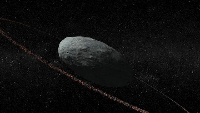 身处柯伊伯带,它是迄今唯一发现拥有星环的矮行星