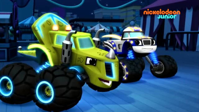 幼儿动画blazemonster机器和开明的猎鹰