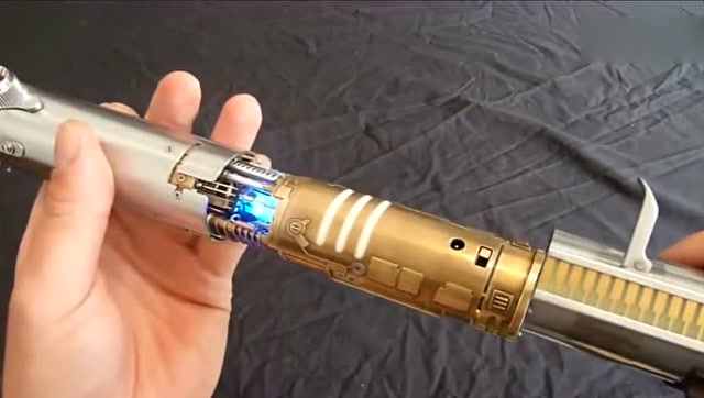 绝地武士光剑,制作太精细了,太牛了