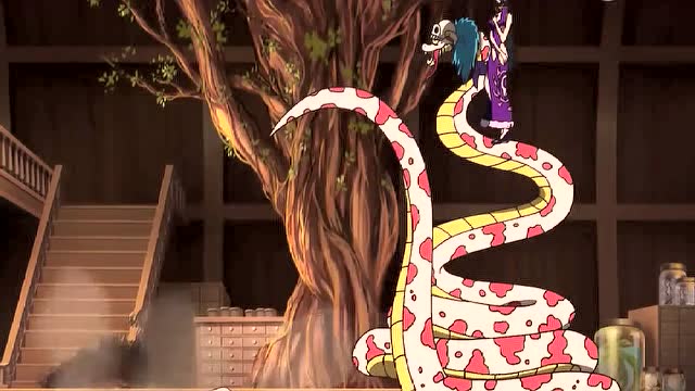 海贼王——中药拳法奈琴vs王下七武海女帝, 你不会被俘获吗