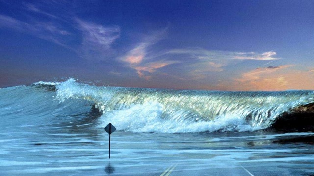 大自然的奇迹 3d动画带你看完海啸全过程