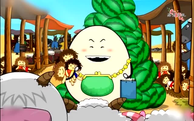 喜羊羊与灰太狼:潇洒哥怎么卖起来西瓜了