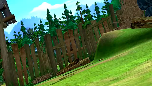 熊出没:在森林的射击比赛中光头强毫无意外的得第一名