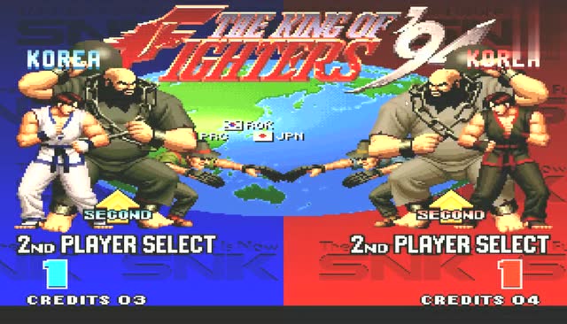 经典格斗游戏《拳皇94》第1期