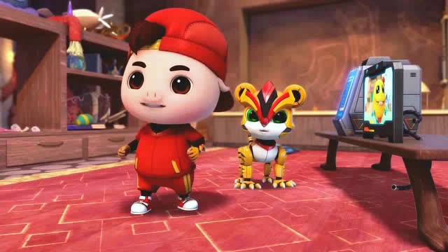 猪猪侠之超星萌宠第二季:臭美的猪猪侠要跟谁拍张合照呢