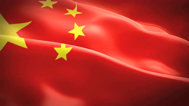 国旗飘动无水印led