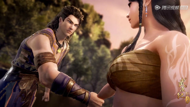 《武庚纪》:武庚本来偷看阿岚,意外发现阿岚竟然有这样的私事