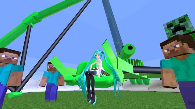 gmod游戏初音未来在游乐场会玩大摆锤吗?