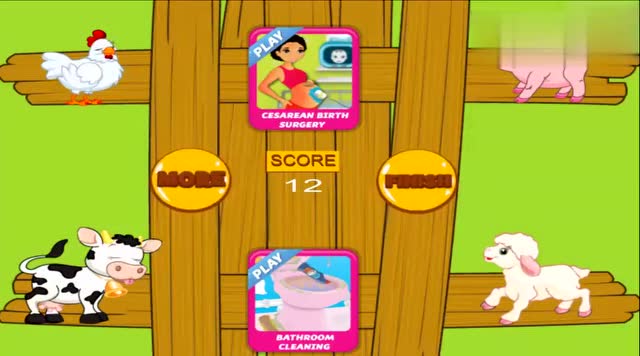 果果解说小游戏 粉红猪小妹农场喂食游戏