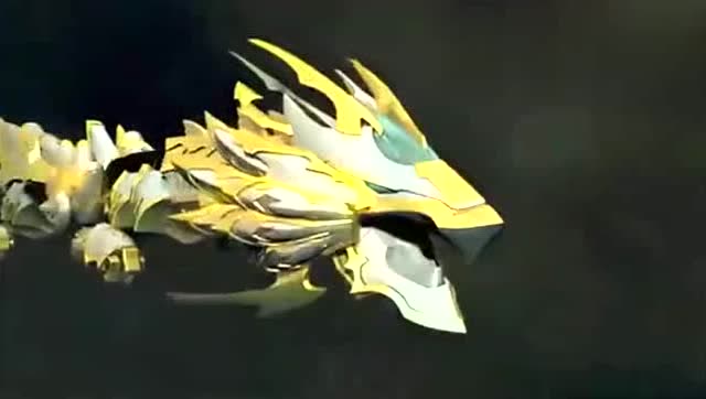 《铠甲勇士》帝皇侠这条龙太帅,果然五行中雪獒金属性才是亲儿子