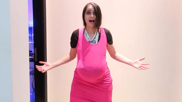 迪拜土豪把姐姐扮成孕妇,去超市购物超尴尬!找零都不要就跑了!