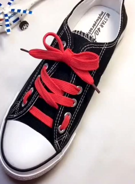 最简单的蝴蝶结鞋带系法,作为时尚达人你一定要会