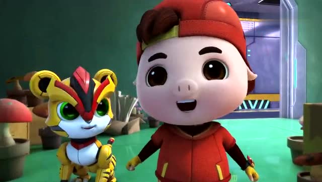 垃圾太多了猪猪侠和阿五真的打扫不了了,它们需要帮助