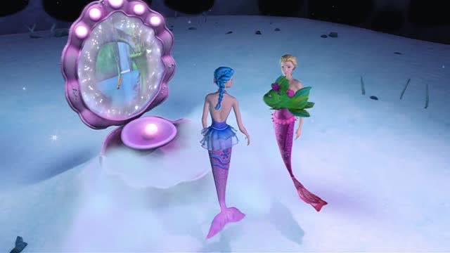 《芭比彩虹仙子之美人鱼公主》跟着指路明灯就会把你们带到正确方向