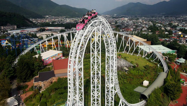 世界上最恐怖过山车!急速从500米高空滑下,没有人能撑过3分钟