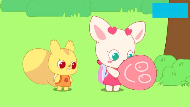 小鹿杏仁儿:没有气球的果果很难过 杏仁可有妙招