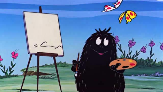 巴巴爸爸系列:巴巴伯画画看见小刺猬