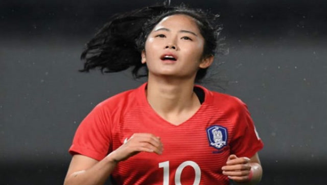 韩国10号女球员简直是女神,可惜遇到中国女足,3:1虐了韩国女足