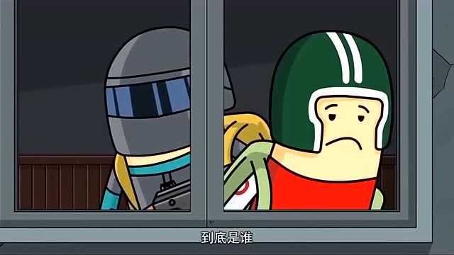 刺激战场小动画:落地成盒,一人单手进决赛圈