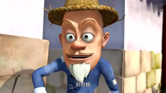 熊出没:光头强装扮成乞丐讨饭,片刻后竟华丽变身"富翁"