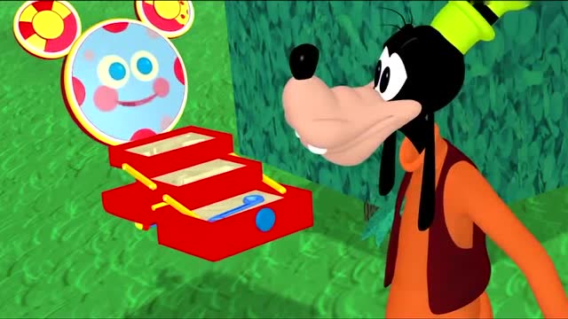 米奇妙妙屋:高飞真是好瘦,一点肌肉也没有啊